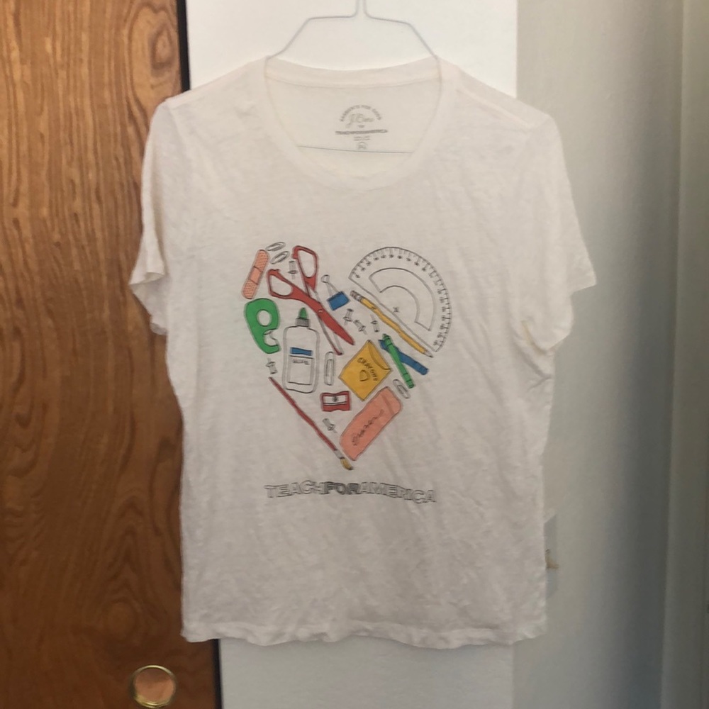 J.Crew Teach For America t-shirt